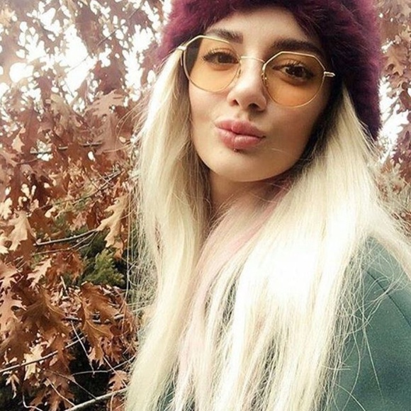 Transparent retro glasses - Picture 2 of 5